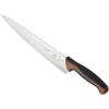 Mercer Culinary Millennia Colors Stainless Steel Bread Knife 10-Inch Wavy Edge Wide, Gray(Chef’s Knife Brown 10″)