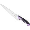 Mercer Culinary Millennia Colors Stainless Steel Bread Knife 10-Inch Wavy Edge Wide, Gray(Chef’s Knife Purple 10″)