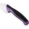 Mercer Culinary Millennia Colors Stainless Steel Bread Knife 10-Inch Wavy Edge Wide, Gray(Chef’s Knife Purple 8″)