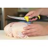 Mercer Culinary Millennia Colors Stainless Steel Bread Knife 10-Inch Wavy Edge Wide, Gray(Curved Boning Knife Yellow 6″)