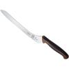 Mercer Culinary Millennia Colors Stainless Steel Bread Knife 10-Inch Wavy Edge Wide, Gray(Offset Bread Knife (Wavy Edge) Brown 9″)