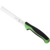 Mercer Culinary Millennia Colors Stainless Steel Bread Knife 10-Inch Wavy Edge Wide, Gray(Product Knife Green 6″)