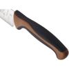Mercer Culinary Millennia Colors Stainless Steel Bread Knife 10-Inch Wavy Edge Wide, Gray(Santoku Knife (Granton Edge) Brown 7″)