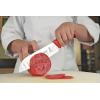 Mercer Culinary Millennia Colors Stainless Steel Bread Knife 10-Inch Wavy Edge Wide, Gray(Santoku Knife (Granton Edge) Red 7″)