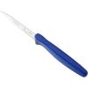 Mercer Culinary Millennia Colors Stainless Steel Bread Knife 10-Inch Wavy Edge Wide, Gray(Slim Paring Knife Blue 3″)
