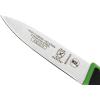 Mercer Culinary Millennia Colors Stainless Steel Bread Knife 10-Inch Wavy Edge Wide, Gray(Slim Paring Knife Green 3″)