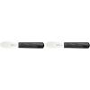 Mercer Culinary Millennia Heavy Duty Turner /Spatula, 5 Inch x 3 Inch Blade, Black Handle(Black)