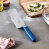 Mercer Culinary Millennia Heavy Duty Turner /Spatula, 5 Inch x 3 Inch Blade, Black Handle(Blue)