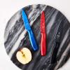 Mercer Culinary Non-Stick Paring Knife, 4 Inch, Blue(3-Pack)