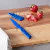 Mercer Culinary Non-Stick Paring Knife, 4 Inch, Blue(Blue)