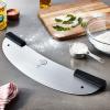 Mercer Culinary Pizza Rocker Knife, 20 Inch, Black Handles(20 Inch Pizza Rocker Knife)