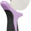 Mercer Culinary Pizza Rocker Knife, 20 Inch, Black Handles(2.75 Inch Pizza Cutter with Purple Handle)