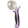 Mercer Culinary Pizza Rocker Knife, 20 Inch, Black Handles(2.75 Inch Pizza Cutter with Purple Handle)