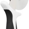 Mercer Culinary Pizza Rocker Knife, 20 Inch, Black Handles(2.75 Inch Pizza Cutter with White Handle)