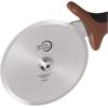 Mercer Culinary Pizza Rocker Knife, 20 Inch, Black Handles(4 Inch Pizza Cutter with Brown Handle)