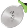 Mercer Culinary Pizza Rocker Knife, 20 Inch, Black Handles(4 Inch Pizza Cutter with Green Handle)