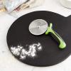Mercer Culinary Pizza Rocker Knife, 20 Inch, Black Handles(4 Inch Pizza Cutter with Green Handle)