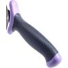 Mercer Culinary Pizza Rocker Knife, 20 Inch, Black Handles(4 Inch Pizza Cutter with Purple Handle)