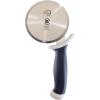 Mercer Culinary Pizza Rocker Knife, 20 Inch, Black Handles(4 Inch Pizza Cutter with White Handle)