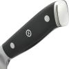 Mercer Culinary Premium Grade Super Steel, 8-Inch Chef’s Knife, G10 Handle(Chef’s Knife Leaf Pattern Blade 8 Inch)