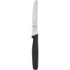 Mercer Culinary Rounded Tip Wavy Bar Knife, 4-5/16 Edge, Black