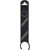 Mercer Culinary Rounded Tip Wavy Bar Knife, 4-5/16 Edge, Black