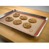 Mercer Culinary Silicone Bake Mat, Full Size, 16.5-Inch x 24.5-Inch, Purple border(Orange)