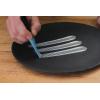 Mercer Culinary Silicone Dual Round Arch Plating Brush, 4mm(Comb)