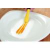 Mercer Culinary Silicone Dual Round Arch Plating Brush, 4mm(Saw Tooth)