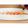 Mercer Culinary Silicone Dual Round Arch Plating Brush, 4mm(Saw Tooth)