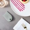 Mercer Culinary Silicone Square Notch Plating Wedge, 5mm, 5 gaps(4mm Square Notch)