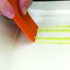 Mercer Culinary Silicone Square Notch Plating Wedge, 5mm, 5 gaps(8-Pc. Silicone Wedge Set)
