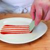 Mercer Culinary Silicone Square Notch Plating Wedge, 5mm, 5 gaps(8-Pc. Silicone Wedge Set)
