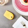 Mercer Culinary Silicone Square Notch Plating Wedge, 5mm, 5 gaps(Graduated Saw Tooth)
