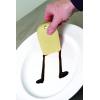Mercer Culinary Silicone Square Notch Plating Wedge, 5mm, 5 gaps(Plain Edge)