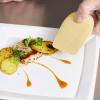 Mercer Culinary Silicone Square Notch Plating Wedge, 5mm, 5 gaps(Plain Edge)