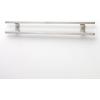 Mercer Culinary Single Hooks For Magnet Bar, Silver, 2 Pack(18 Inch x 2.4 Inch x .9 Inch)