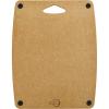 Mercer Culinary Composite Cutting Board 14 9/16″ x 10 13/16″, with Non Slip Feet and Juice Groove, Medium(Brown with Silicone Feet)