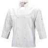 Mercer Culinary M60010BKM Millennia Men’s Cook Jacket with Traditional Buttons, Medium, Black(White)