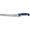 Mercer Culinary Millennia Colors Stainless Steel Bread Knife 10-Inch Wavy Edge Wide, Gray(Bread Knife (Wavy Edge Wide) Blue 10″)