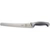 Mercer Culinary Millennia Colors Stainless Steel Bread Knife 10-Inch Wavy Edge Wide, Gray(Bread Knife (Wavy Edge Wide) Gray 10″)