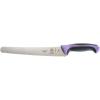 Mercer Culinary Millennia Colors Stainless Steel Bread Knife 10-Inch Wavy Edge Wide, Gray(Bread Knife (Wavy Edge Wide) Purple 10″)