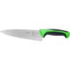 Mercer Culinary Millennia Colors Stainless Steel Bread Knife 10-Inch Wavy Edge Wide, Gray(Chef’s Knife Green 8″)