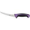 Mercer Culinary Millennia Colors Stainless Steel Bread Knife 10-Inch Wavy Edge Wide, Gray(Curved Boning Knife Purple 6″)