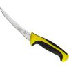 Mercer Culinary Millennia Colors Stainless Steel Bread Knife 10-Inch Wavy Edge Wide, Gray(Curved Boning Knife Yellow 6″)