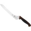 Mercer Culinary Millennia Colors Stainless Steel Bread Knife 10-Inch Wavy Edge Wide, Gray(Offset Bread Knife (Wavy Edge) Brown 9″)