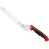 Mercer Culinary Millennia Colors Stainless Steel Bread Knife 10-Inch Wavy Edge Wide, Gray(Offset Bread Knife (Wavy Edge) Red 9″)