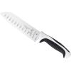 Mercer Culinary Millennia Colors Stainless Steel Bread Knife 10-Inch Wavy Edge Wide, Gray(Santoku Knife (Granton Edge) White 7″)