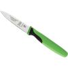 Mercer Culinary Millennia Colors Stainless Steel Bread Knife 10-Inch Wavy Edge Wide, Gray(Slim Paring Knife Green 3″)