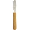 Mercer Culinary Millennia Heavy Duty Turner /Spatula, 5 Inch x 3 Inch Blade, Black Handle(Peanut Butter)